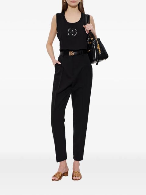 Dolce & Gabbana logo-embellished top - Black - zdjęcie produktu nr 2