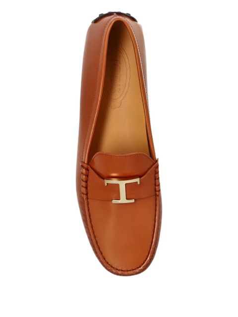 Tod's T Timeless leather loafers - Brown - zdjęcie produktu nr 2