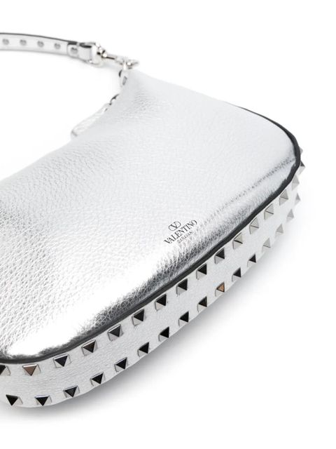 Valentino Garavani mini Rockstud cross body bag - Silver
