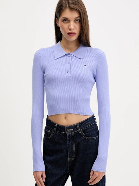 Tommy Jeans sweter damski lekki DW0DW21829 - zdjęcie produktu nr 1