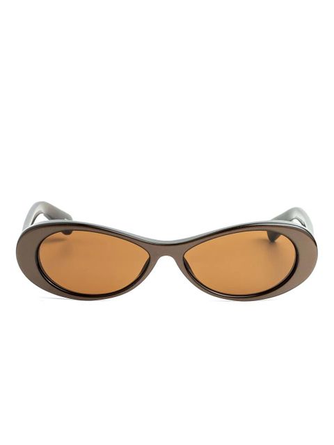 Jacquemus cat-eye frame sunglasses - Brown - zdjęcie produktu nr 1