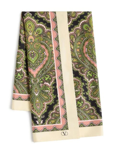 Valentino Garavani silk scarf - Neutrals