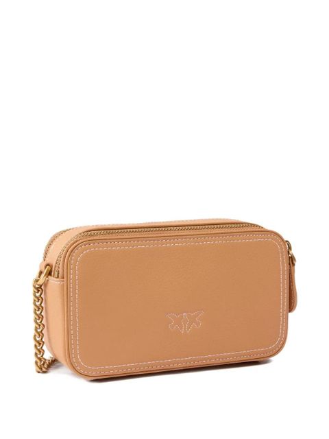 PINKO Carrie logo-embossed cross body bag - Brown - zdjęcie produktu nr 2