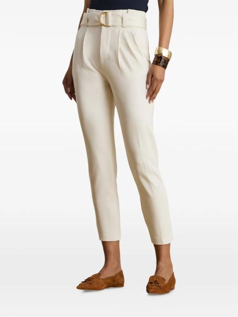 Lauren Ralph Lauren belted trousers - Neutrals