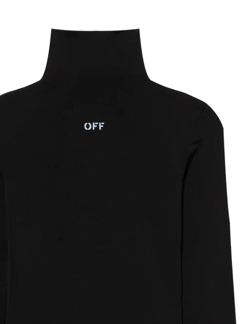 Off-White Off stamp long-sleeve sweater - Black - zdjęcie produktu nr 2