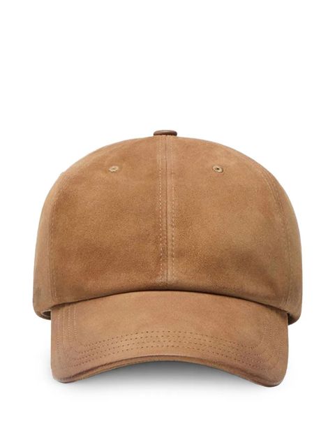 Golden Goose stud suede cap - Brown - zdjęcie produktu nr 1