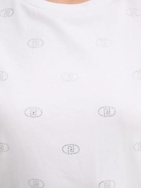 Liu Jo t-shirt bawełniany damski kolor biały WA5147.JS923