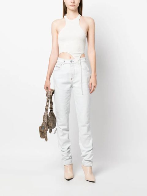 Diesel mid-rise straight-leg jeans - Blue - zdjęcie produktu nr 2