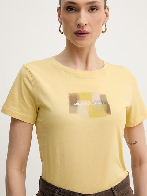 Armani Exchange t-shirt bawełniany - zdjęcie produktu nr 2