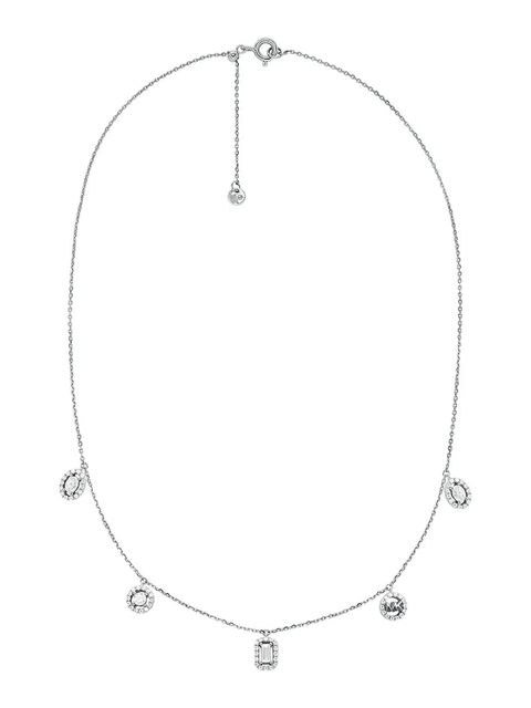 Michael Kors naszyjnik srebrny - zdjęcie produktu nr 1