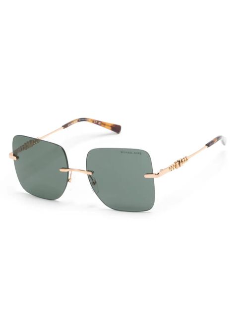 Michael Kors square-frame sunglasses - Gold - zdjęcie produktu nr 2
