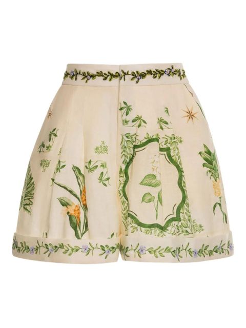 Agua By Agua Bendita Rommy Wild pleated shorts - White - zdjęcie produktu nr 2