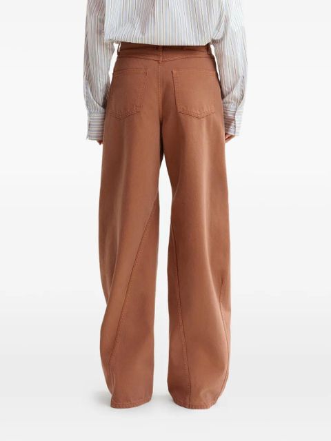 Essentiel Antwerp Joep belt-loop pocket jeans - Brown