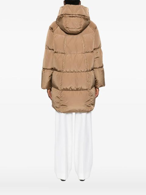 Weekend Max Mara hooded puffer coat - Brown