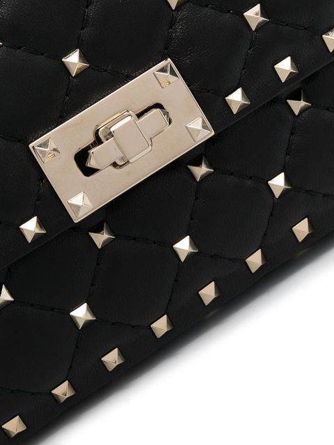 Valentino Garavani Rockstud-spike leather tote bag - Black - zdjęcie produktu nr 2