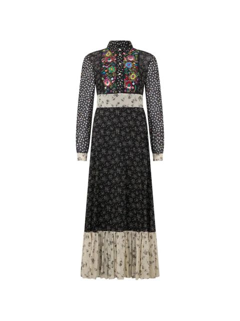 Valentino Garavani floral stars dress - Black - zdjęcie produktu nr 1