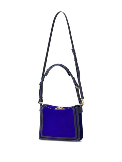Lanvin turnlock goat skin shoulder bag - Blue - zdjęcie produktu nr 2