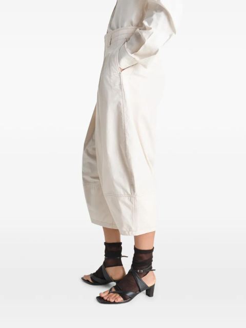 LEMAIRE balloon bermuda shorts - Neutrals