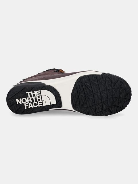The North Face śniegowce Sierra Mid Lace kolor brązowy NF0A4T3XC9R1