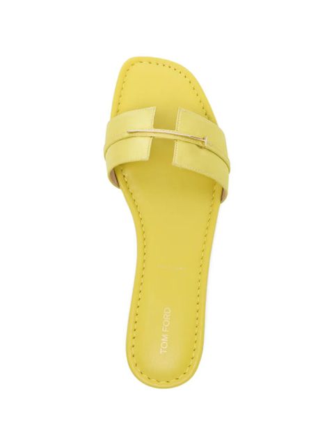 TOM FORD logo sandals - Yellow