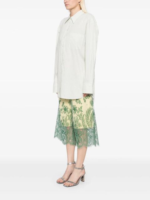 Christopher Esber waistcoat shirt - Green