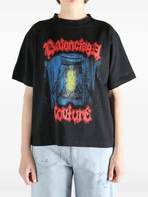 Balenciaga graphic T-shirt - Black - zdjęcie produktu nr 2