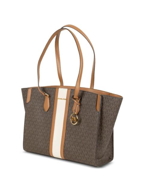 Michael Kors large monogram tote bag - Brown