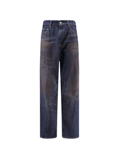 MM6 Maison Margiela faded-effect jeans - Blue - zdjęcie produktu nr 1