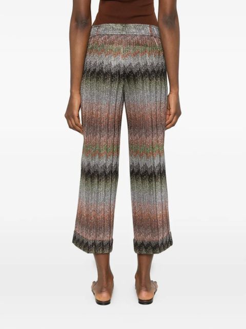 Missoni Zig-Zag trousers - Silver