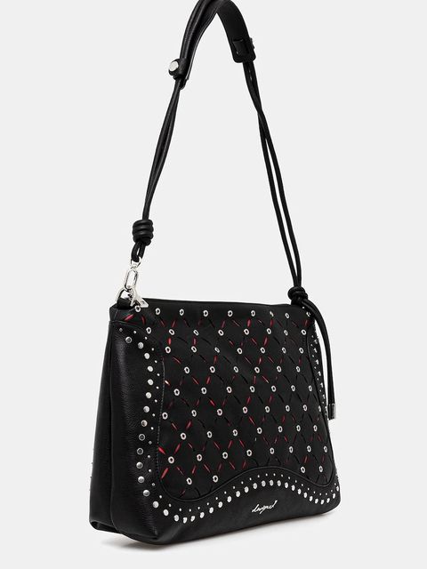 Desigual torebka YANKEE LEIRIA MINI BL kolor czarny 25WAXP37