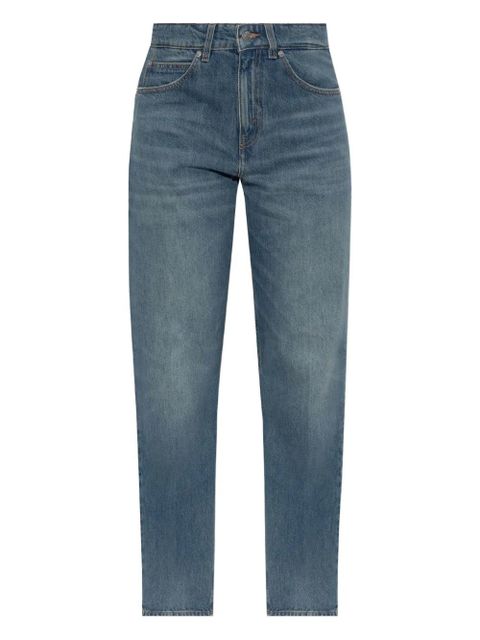 Victoria Beckham washed straight-leg jeans - Blue - zdjęcie produktu nr 1