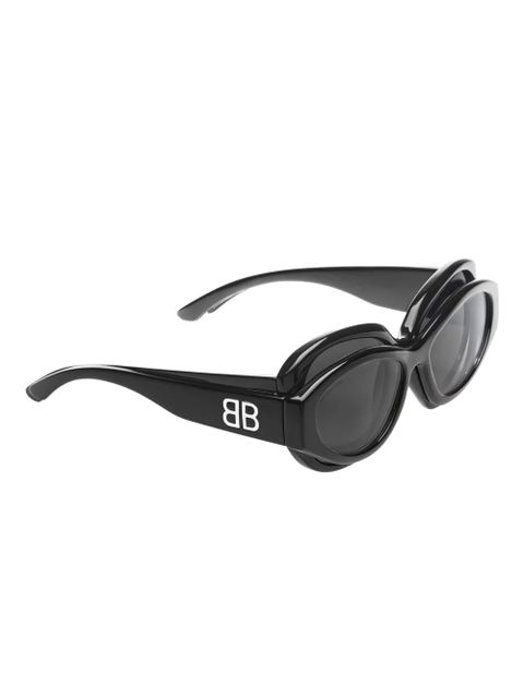 Balenciaga Eyewear Superbusy round-frame sunglasses - Black