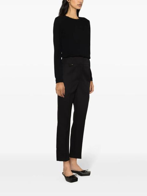 Jacquemus Le Pantalon Court cropped trousers - Black