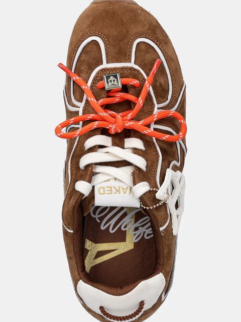 Naked Wolfe sneakersy zamszowe Adored damskie kolor brązowy Adored Tan/White Suede