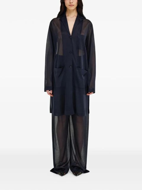 Ferragamo jersey duster - Blue - zdjęcie produktu nr 2