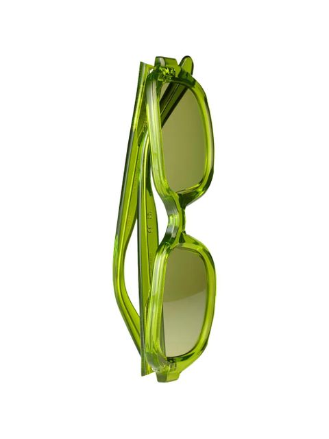 GANNI x Ace & Tate Twiggy sunglasses - Green