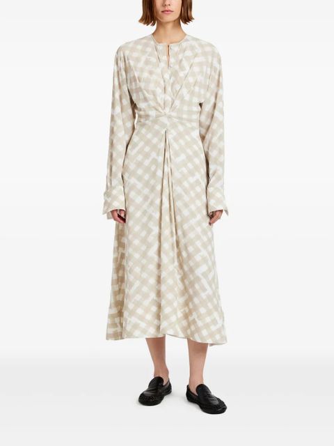 Proenza Schouler Keria midi dress - Neutrals