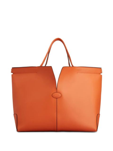 Tod's cutout detail tote bag - Orange - zdjęcie produktu nr 2