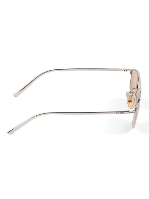 Prada Eyewear metal frame sunglasses - Silver