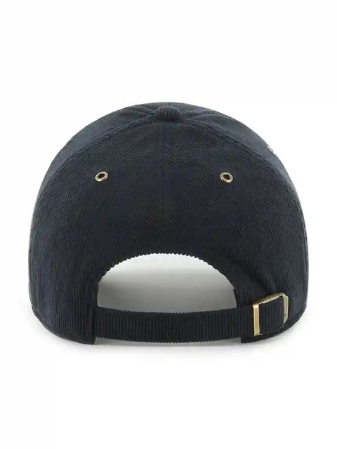 47 brand czapka z daszkiem sztruksowa MLB New York Yankees kolor czarny B-TCDCU17IWS-BK - zdjęcie produktu nr 2