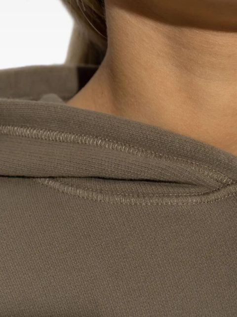 American Vintage kangaroo-pocket hoodie - Neutrals