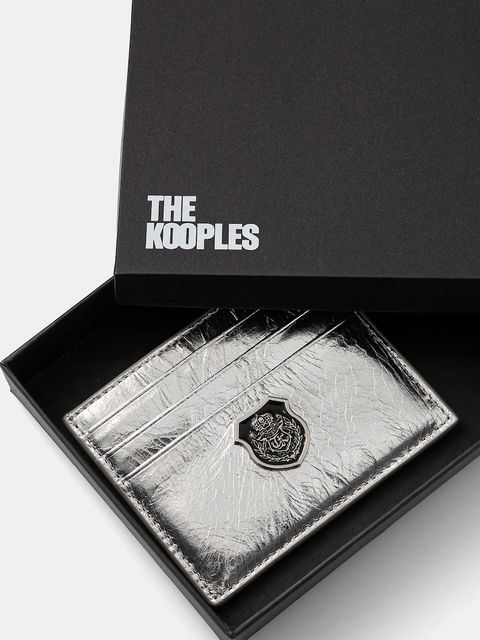 The Kooples etui na karty skórzane