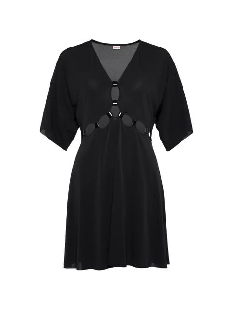 ERES V-neck cutout dress - Black - zdjęcie produktu nr 1