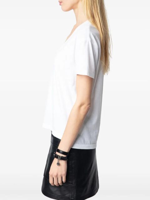 Zadig&Voltaire V-neck T-shirt - White
