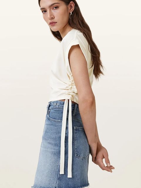 AllSaints bluzka MIRA SATIN - zdjęcie produktu nr 2