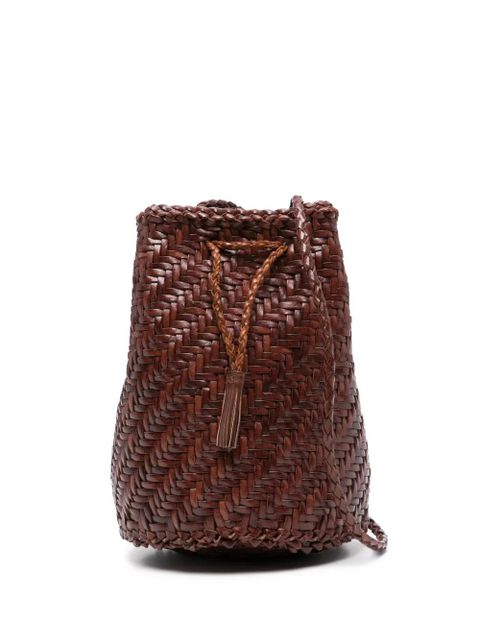 DRAGON DIFFUSION Pompom Double Jump bucket bag - Brown - zdjęcie produktu nr 1