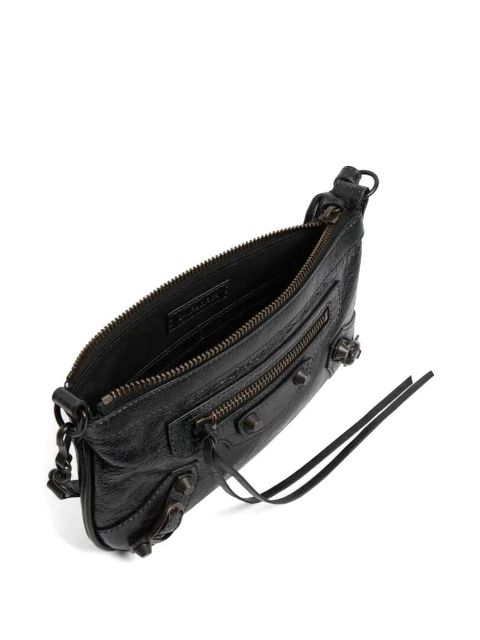 Balenciaga Le City leather shoulder bag - Black