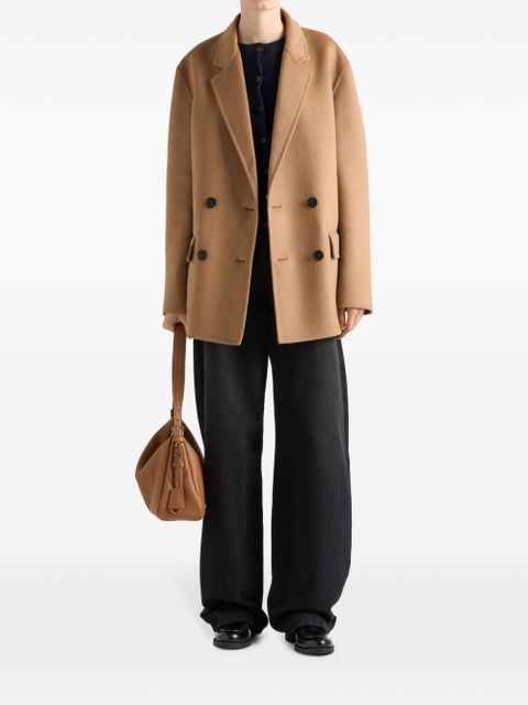 Prada double-breasted blazer - Brown