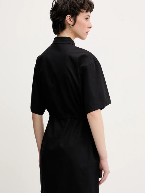 Karl Lagerfeld Jeans sukienka kolor czarny mini prosta A2W13017