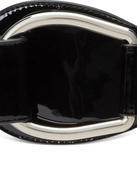 Lauren Ralph Lauren oval-buckle belt - Black - zdjęcie produktu nr 2